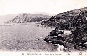 Philippeville - Route de la Corniche - 1924